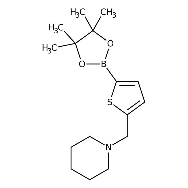 5-(1-piperidinylmethyl)thiophene-2-boronic acid pinacol ester, thermo scientific chemicals