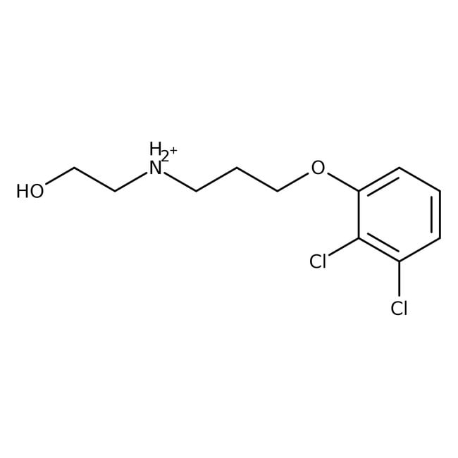 2-(3-(2,3-dichlorophenoxy)propylamino)ethanol hydrochloride, thermo scientific chemicals