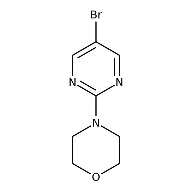 4-(5-bromopyrimidin-2-yl)morpholine, 97%, thermo scientific chemicals
