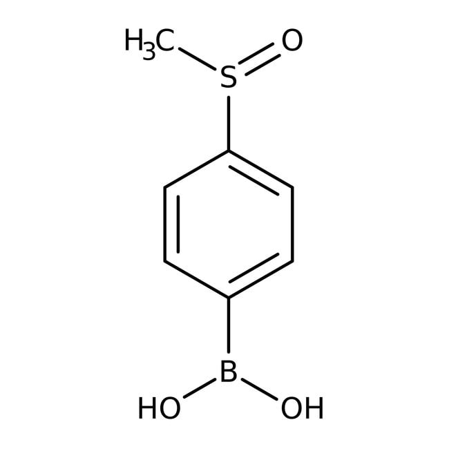 4-(methylsulfinyl)benzeneboronic acid, 98%, thermo scientific chemicals