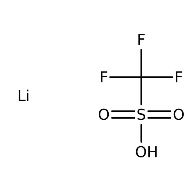 lithium trifluoromethanesulfonate, 97%, thermo scientific chemicals