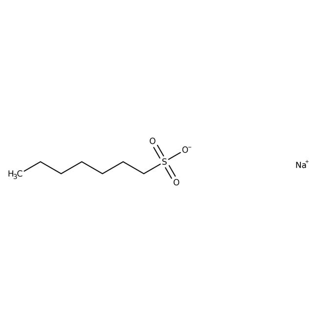 sodium 1-heptanesulfonate, 99% (dry wt.), water <2%, thermo scientific chemicals