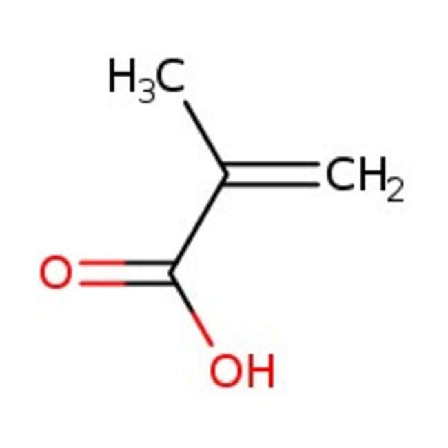 methacrylic acid, 99%, stab. with 100-250ppm hydroquinone or 4-methoxyphenol, thermo scientific chemicals