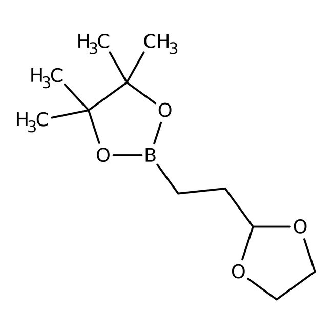 2-(1,3-dioxolan-2-yl)ethylboronic acid pinacol ester, 97%, thermo scientific chemicals