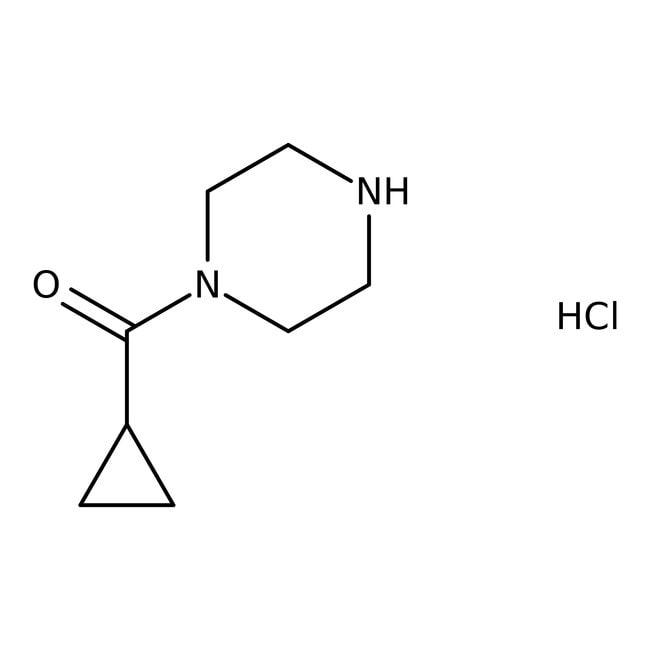 1-(cyclopropylcarbonyl)piperazine hydrochloride, 97%, thermo scientific chemicals