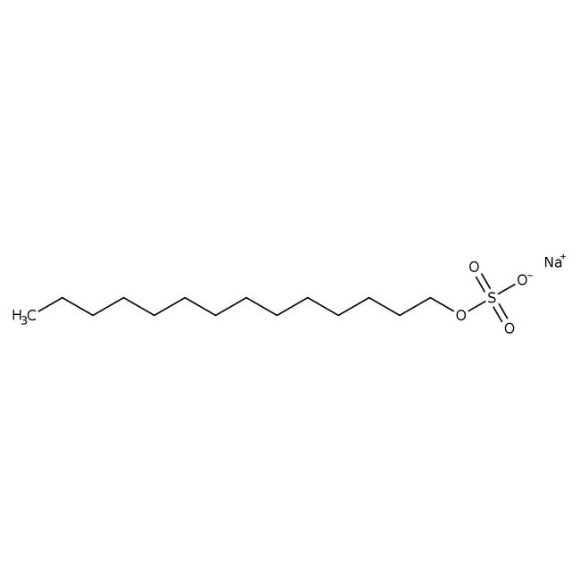 sodium 1-tetradecyl sulfate, 95%, cont. up to ca 5% sodium methyl sulfate, thermo scientific chemicals