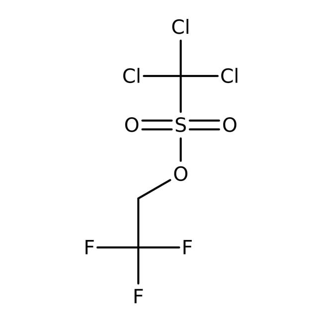 2,2,2-trifluoroethyl trichloromethanesulfonate, 94%, thermo scientific chemicals