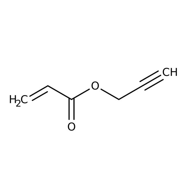 propargyl acrylate, 96%, stab. with ca 200ppm bht, thermo scientific chemicals
