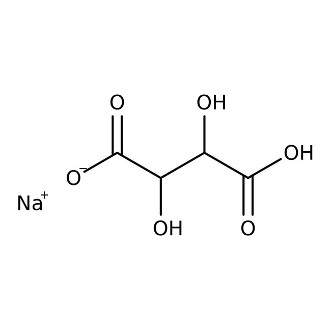 sodium hydrogen l-tartrate, anhydrous, 98%, thermo scientific chemicals