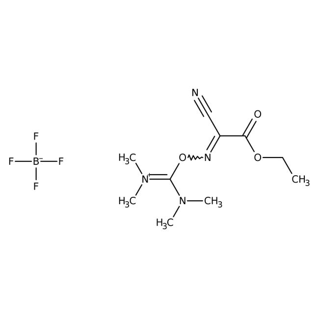 o-[(ethoxycarbonyl)cyanomethylenamino]-n,n,n',n'-tetramethyluronium tetrafluoroborate, 97%, thermo scientific chemicals