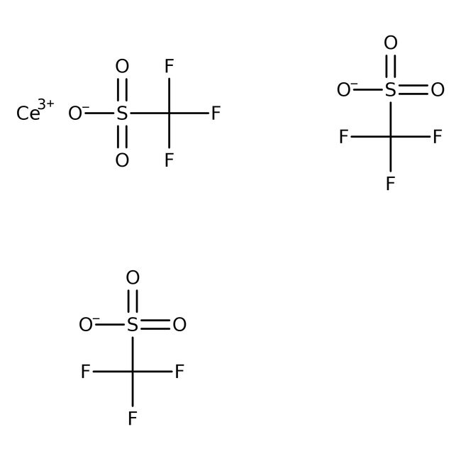 cerium(iii) trifluoromethanesulfonate, 98%, thermo scientific chemicals