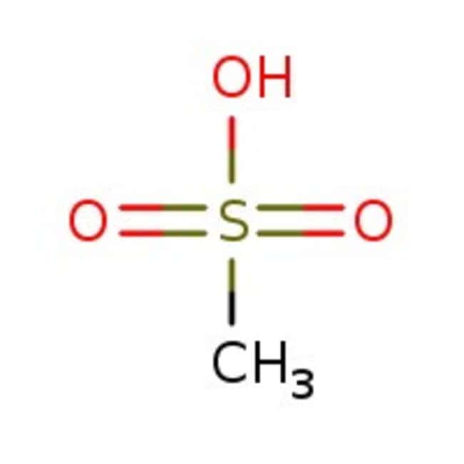 methanesulfonic acid, 99%, extra pure, thermo scientific chemicals