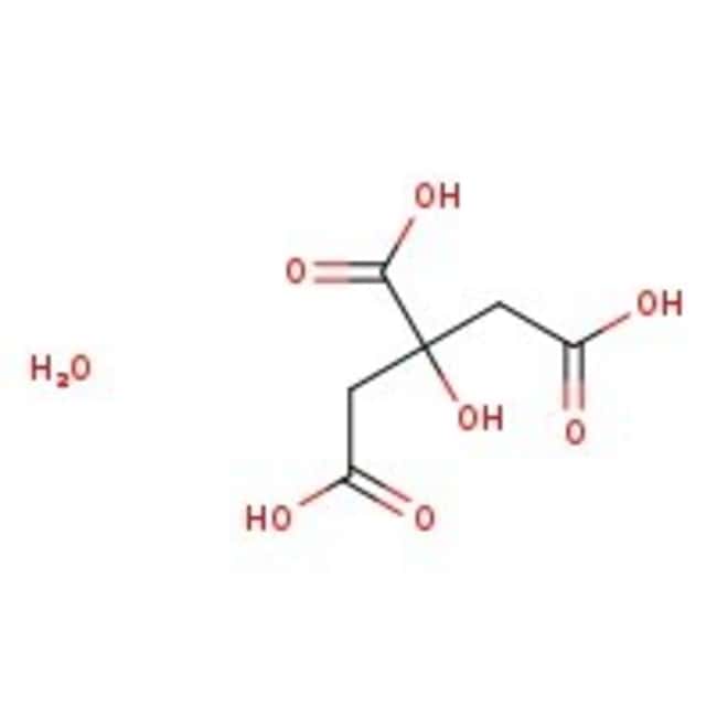 citric acid monohydrate, 99+%, acs reagent, thermo scientific chemicals