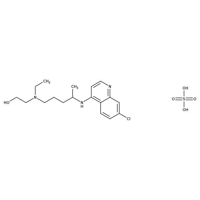hydroxychloroquine sulfate, 98%, thermo scientific chemicals