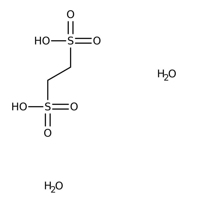 1,2-ethanedisulfonic acid dihydrate, 98%, thermo scientific chemicals