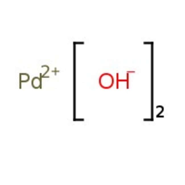 palladium hydroxide, pd 20% on carbon, nominally 50% water, pearlman's catalyst, thermo scientific chemicals