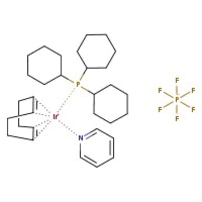 (tricyclohexylphosphine)(1,5-cyclooctadiene)(pyridine)iridium(i) hexafluorophosphate, thermo scientific chemicals