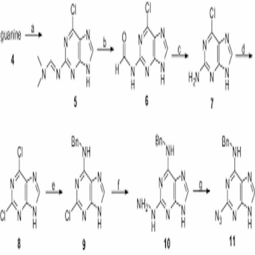 6-benzyl amino purine 8-hydroxyquinoline 9-fluorenone acenaphthene