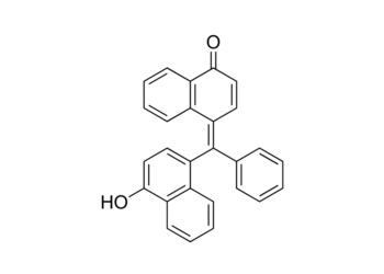 α-naphtholbenzein (ph indicator)