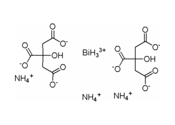 bismuth ammonium citrate, gr