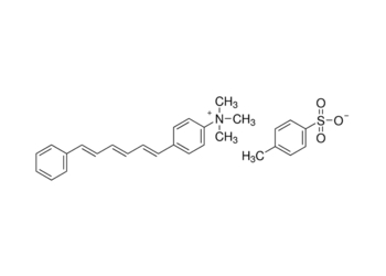 n,n,n-trimethyl-4-(6-phenyl-1,3,5-hexatrien-1-yl)phenylammonium p-toluenesulfonate