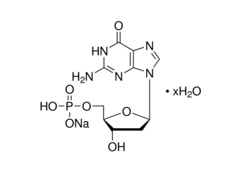 2′-deoxyguanosine 5′-monophosphate sodium salt hydrate, ≥99% (hplc)