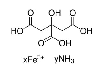 ammonium ferric citrate (brown) gr