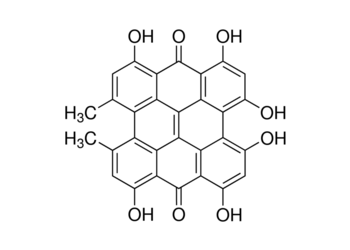 hypericin, from hypericum perforatum