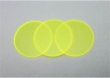 cerium doped yag (ce:yag) single crystal, dia 50 mm, thick 0.5 mm