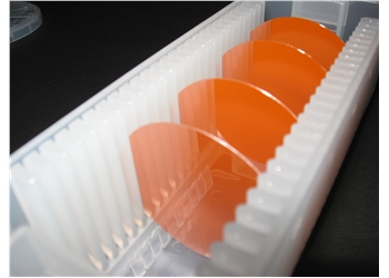 gallium phosphide wafers, <100>, diam. x thickness 50.8mm. x 0.45 mm