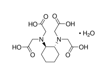 trans-1,2-diaminocyclohexane-n,n,n′,n′-tetraacetic acid, monohydrate, gr 99%