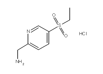 (5-(ethylsulfonyl)pyridin-2-yl) methanamine hydrochloride, 97%