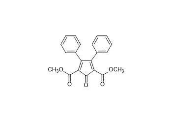 2,5-bis(methoxycarbonyl)-3,4-diphenylcyclopentadienone, 96%