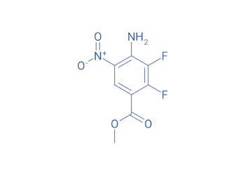 methyl 4-amino-2,3-difluoro-5-nitrobenzoate, 97%