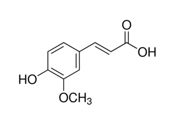4-hydroxy-3-methoxycinnamic acid, mixture of isomers