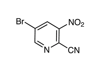 5-bromo-3-nitropyridine-2-carbonitrile, 98%