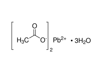 lead acetate, trihydrate, gr 99%+