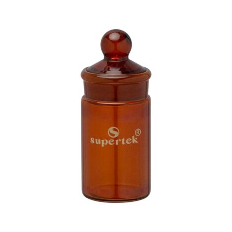 amber color weighing bottle, tall form