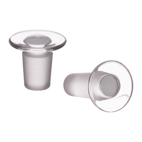 stopper, solid, flat head for reagent bottles