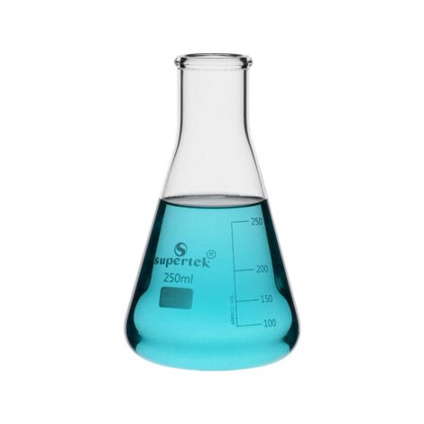 flask, conical (erlenmeyer) graduated