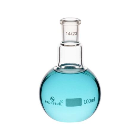 flask flat bottom, single neck