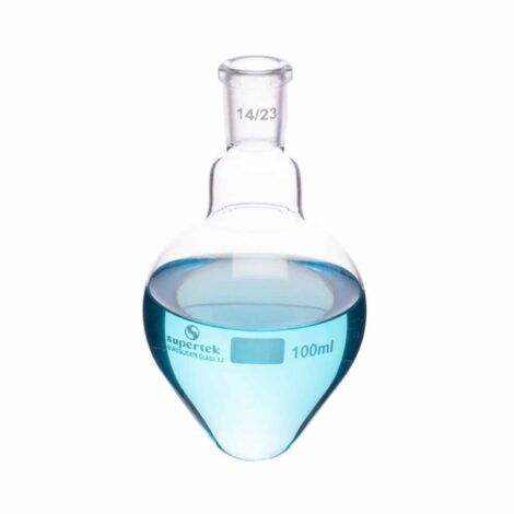 flask pear shape, single neck
