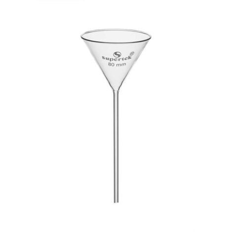 filter funnel, plain, long stem