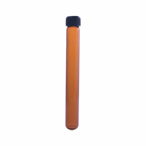 culture tubes, round bottom, amber