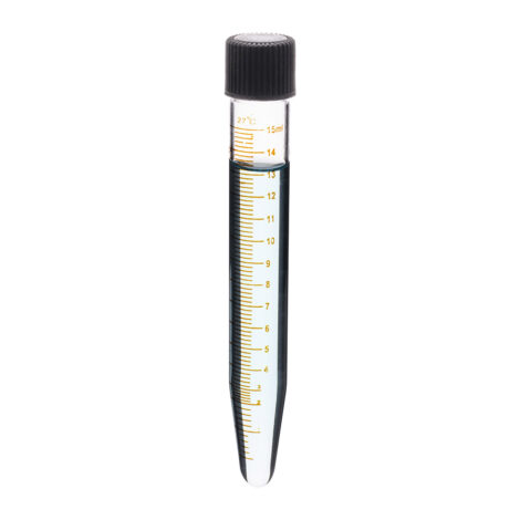 centrifuge tube, with screw cap, graduated