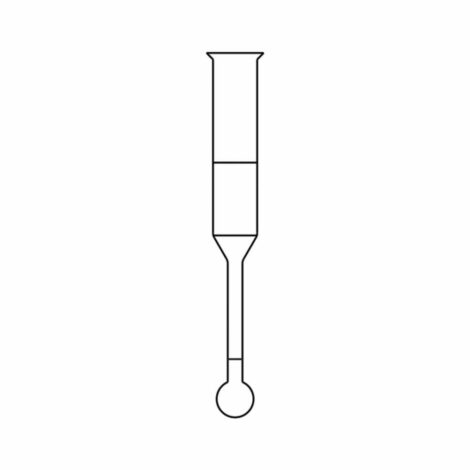 blood sugar tubes, folin wu, as per i.s. 3740 : 1966, capacity 25 ml., marked at 4 ml, 12.5 ml and 25 ml