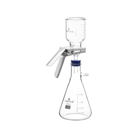 glass filter holder with silicon stopper