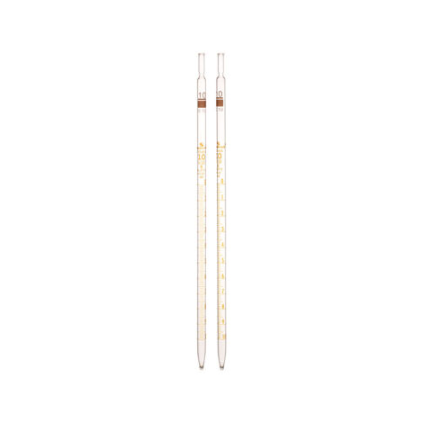 pipette, graduated, mohr type, class b