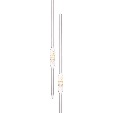 milk pipette gerber, class a with individual works certificate