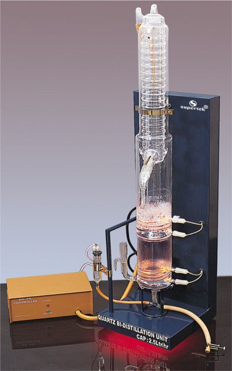 double quartz distillation units